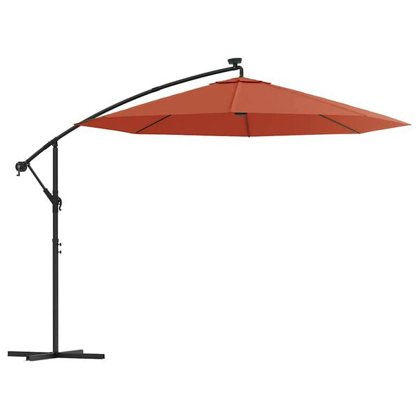 Parasol déporté LED solaire TERRE