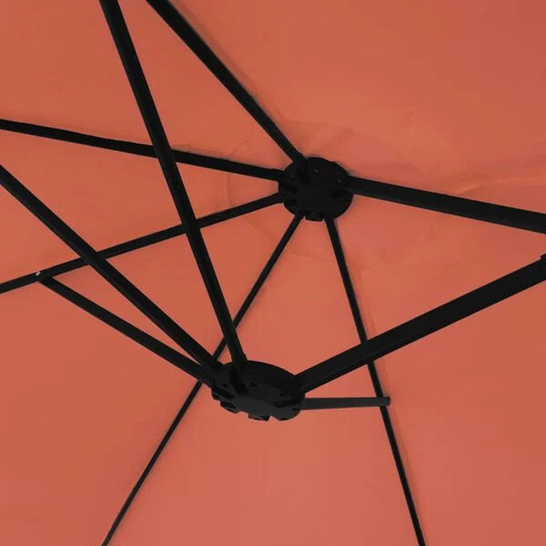 Parasol à double tête LED solaire TERRE